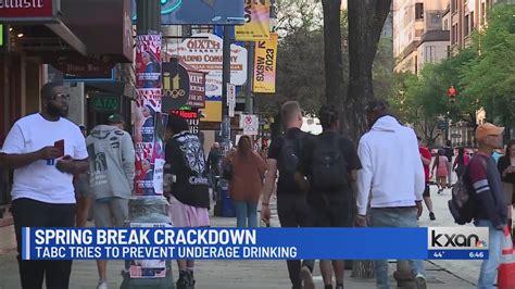 TABC tries to prevent underage drinking during spring break